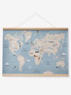 Lernen Zuhause-Weltkarte mit Aufhängung