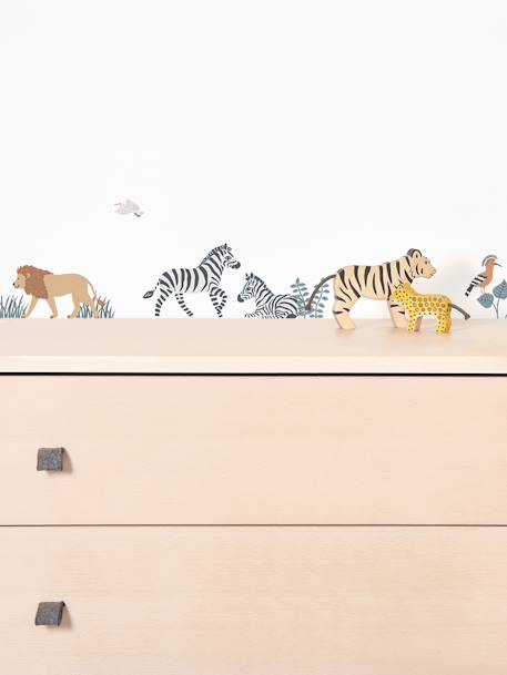 Kinderzimmer Wandsticker Tiere der Savanne LILIPINSO - mehrfarbig - 3