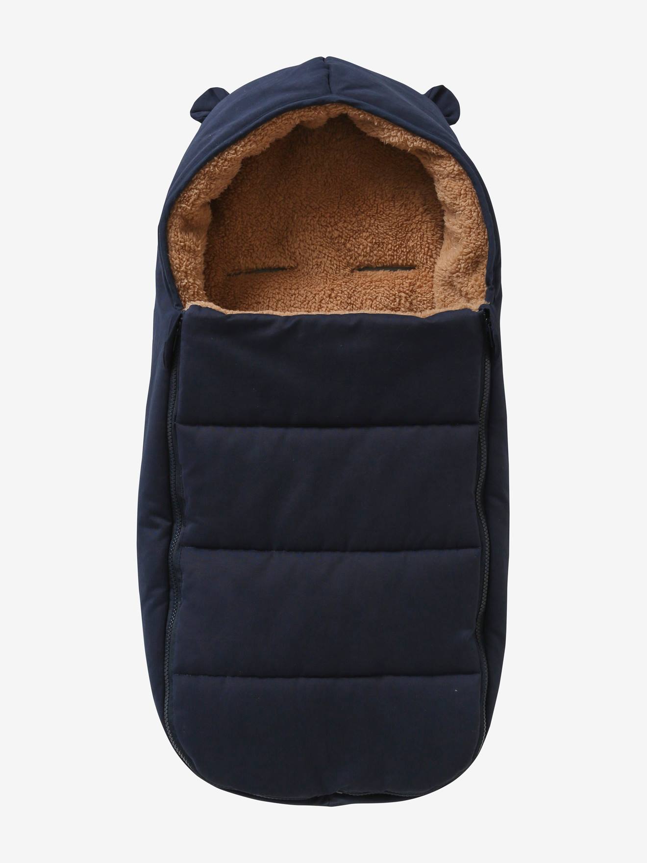 Vertbaudet Fußsack Für Kinderwagen & Babyschale Nachtblau Einheitsgröße