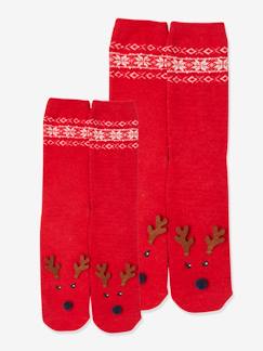 Maedchenkleidung-Unterwäsche, Socken, Strumpfhosen-Socken-Mama & Tochter Socken, Weihnachts-Familien-Kollektion