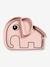 Kinder Silikonteller „Stick&Stay Elephant“ DONE BY DEER™ - blau+rosa+senfgelb - 6