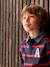 Jungen Poloshirt mit Lageneffekt Oeko Tex® - grün gestreift+nachtblau gestreift+rot gestreift - 10