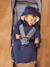 2-in-1 Baby Ausfahrsack / Steppjacke, Recycling-Polyester - nachtblau - 6