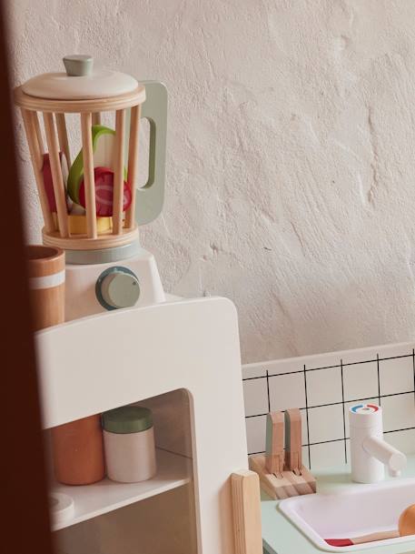 Kinder Mixer mit Obst, Holz FSC - mehrfarbig - 1