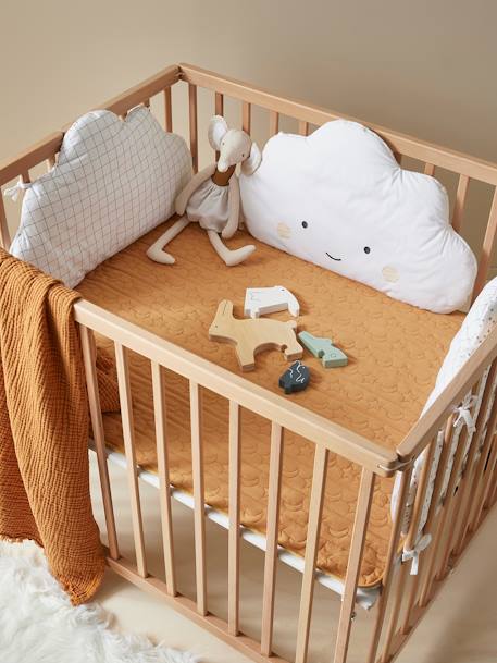 Baby Bettumrandung ,,Sternenwolke' Oeko Tex® - weiß - 2