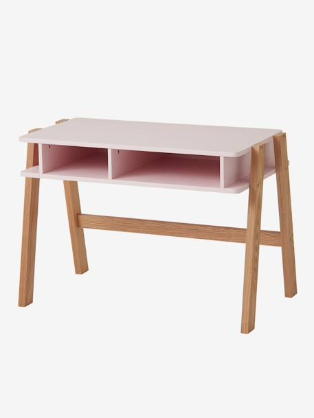 Schreibtisch ,,Architekt Mini' - grün+rosa+türkis+weiß/natur - 8