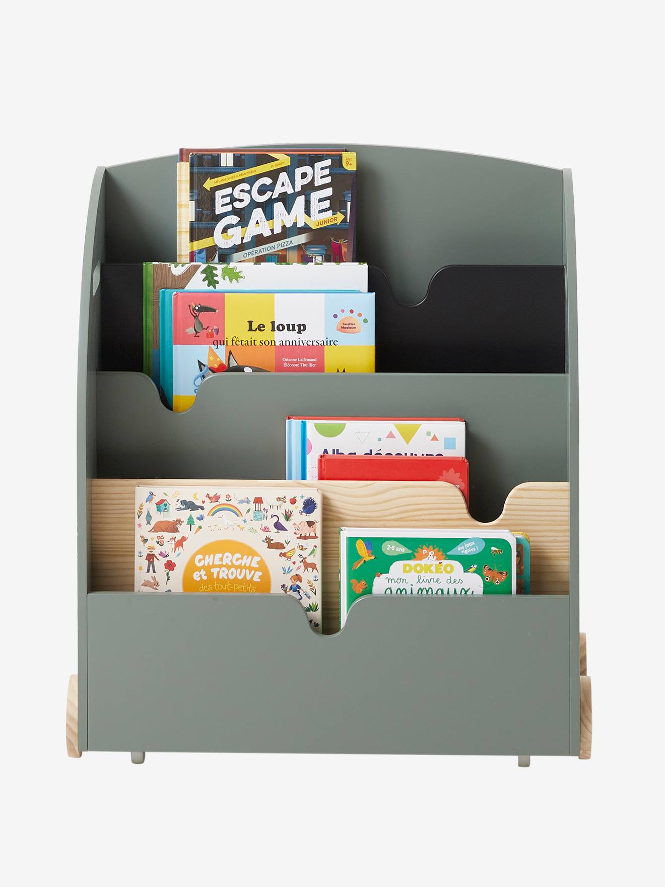 Thumbnail - Bücherregal mit Rollen SCHOOL