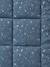 Bio-Kollektion: Gesteppte Baby Musselin-Decke „Kometen“ - blau+hellblau+zartrosa - 5