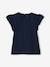 Mädchen T-Shirt mit Volantärmeln und Lochstickerei Oeko-Tex - dunkelrosa+fuchsia+hellgrün+koralle+marine+weiß - 15