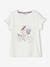 Mädchen T-Shirt - creme/sunflowers+pfirsich+pudrig rosa+weiß/fahrrad - 17
