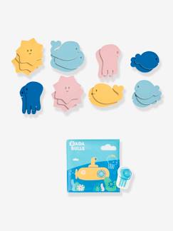 Spielzeug-Baby-Badewannenspielzeug-Buch mit Badewannen-Sticker aus Schaumstoff BADABULLE