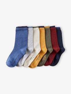 Jungenkleidung-Unterwäsche & Socken-Socken-7er-Pack Jungen Socken, zweifarbig Oeko Tex®