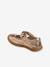 Mädchen Ballerinas mit Klettverschluss, Anziehtrick - rosa metallic - 3