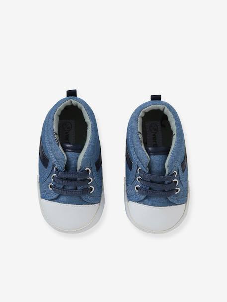 Jungen Baby Stoff-Sneakers - blau - 2