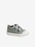 Jungen Baby Stoff-Sneakers, Klett - aqua+braun - 3