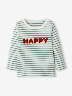 Babymode-Shirts & Rollkragenpullover-Shirts-Jungen Shirt mit Schriftzug