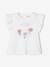 Mädchen Baby T-Shirt, 3D-Blumen Oeko Tex - altrosa+weiß - 11