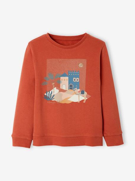Mädchen Sweatshirt mit Marokko-Print - orange - 2
