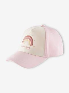 Maedchenkleidung-Accessoires-Hüte-Mädchen Basecap, Regenbogen