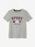 Jungen Sport T-Shirt Oeko-Tex® - grau meliert+marine - 2