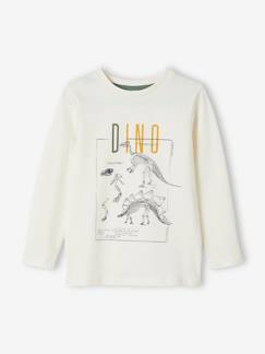 Jungenkleidung-Shirts, Poloshirts & Rollkragenpullover-Jungen Langarmshirt, Dinosaurier Oeko-Tex®
