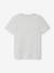 Jungen T-Shirt mit Print Oeko Tex - blau+hellgrau meliert - 6