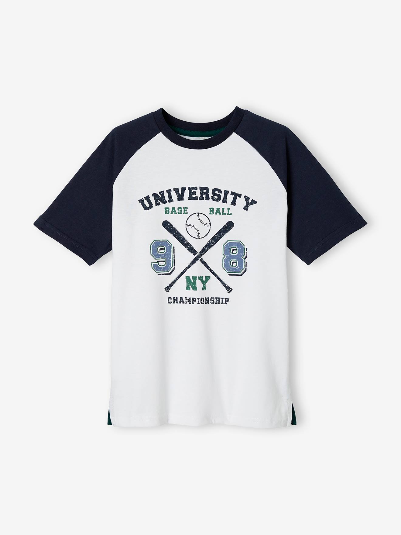 Vertbaudet Jungen Sport-Shirt weiß male 98/104