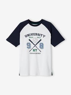Jungenkleidung-Shirts, Poloshirts & Rollkragenpullover-Shirts-Jungen Sport-Shirt, Baseball Oeko-Tex