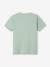 Jungen T-Shirt mit Schriftzug oder Print BASIC Oeko-Tex - aqua+gelb+königsblau+mintgrün+nachtblau+salbeigrün+weiß - 2