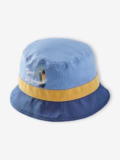 Jungenkleidung-Accessoires-Hüte-Jungen Sonnenhut, Colorblock-Style