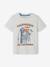 Jungen T-Shirt mit Print Oeko Tex® - blau+hellgrau meliert - 5