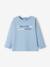 Baby Shirt mit Aufschrift Oeko Tex® - hellblau+weiß - 1