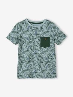 Jungenkleidung-Shirts, Poloshirts & Rollkragenpullover-Jungen T-Shirt, Print und Brusttasche Oeko-Tex®