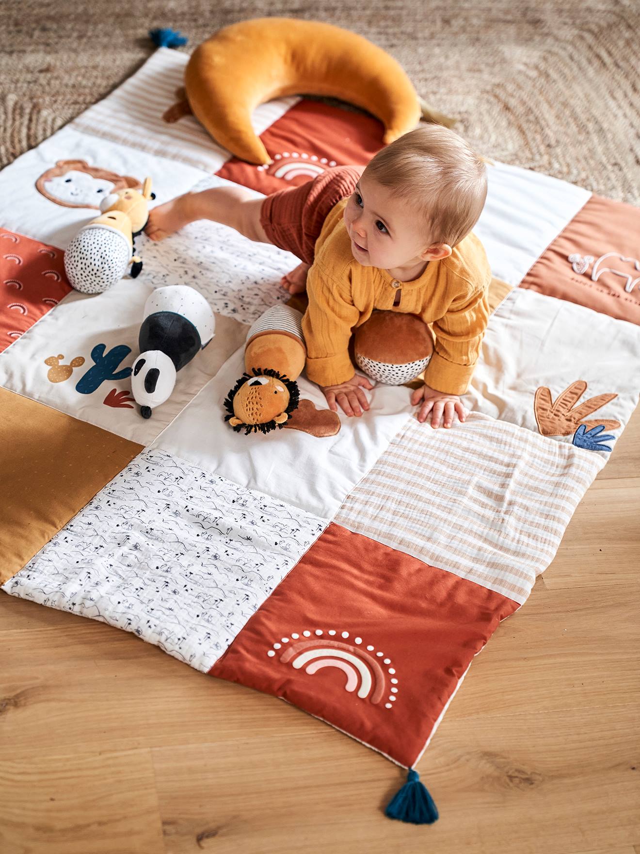 Thumbnail - Baby Spieldecke/ Laufstalleinlage WILD SAHARA