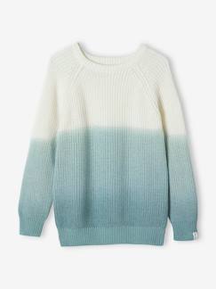 Jungenkleidung-Pullover, Strickjacken, Sweatshirts-Jungen Pullover, Dip-Dye-Effekt Oeko-Tex®