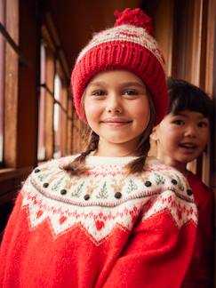 Maedchenkleidung-Mädchen Weihnachts-Pullover