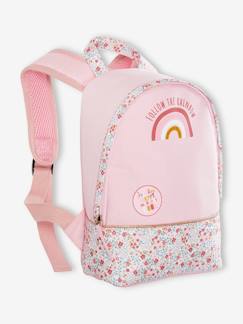Maedchenkleidung-Accessoires-Taschen & Rucksäcke-Mädchen Rucksack mit Regenbogen