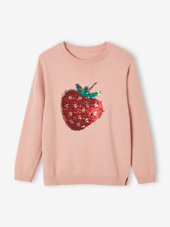 Maedchenkleidung-Pullover, Strickjacken & Sweatshirts-Mädchen Pullover mit Pailletten