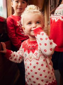 Babymode-Pullover, Strickjacken & Sweatshirts-Pullover-Baby Weihnachts-Pullover