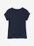 Mädchen T-Shirt, Message-Print BASIC Oeko-Tex - gelb+koralle+marine+rosa+weiß - 8