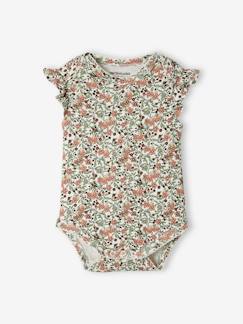 Babymode-Bodys-Neugeborenen-Body mit Blumenmuster Oeko-Tex®