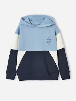 Jungenkleidung-Pullover, Strickjacken, Sweatshirts-Jungen Kapuzenshirt, Colorblock Oeko-Tex®