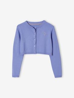 Maedchenkleidung-Pullover, Strickjacken & Sweatshirts-Mädchen Bolero BASIC