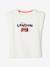 Mädchen T-Shirt mit City-Motiv, Glitzerdetails Oeko Tex® - dunkelrosa+wollweiß - 4