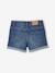 Mädchen Jeansshorts mit Umschlag BASIC OEKO-TEX®, Bundweite verstellbar blue stone 2