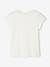 Mädchen T-Shirt, Message-Print BASIC Oeko-Tex - gelb+koralle+marine+rosa+weiß - 16