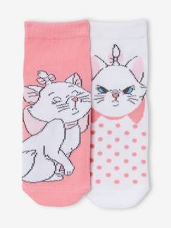 Maedchenkleidung-Unterwäsche, Socken, Strumpfhosen-2er-Pack Socken Disney ARISTOCATS MARIE
