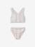 Wendbarer Mädchen Bikini, Batikmuster Oeko-Tex® - rosa bedruckt - 1