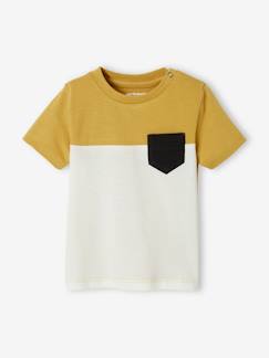Babymode-Shirts & Rollkragenpullover-Shirts-Jungen Baby T-Shirt, Colorblock
