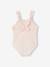 Mädchen Baby Badeanzug - zartrosa gestreift - 2